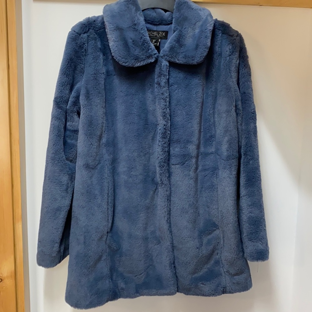 Fuzzy winter coat